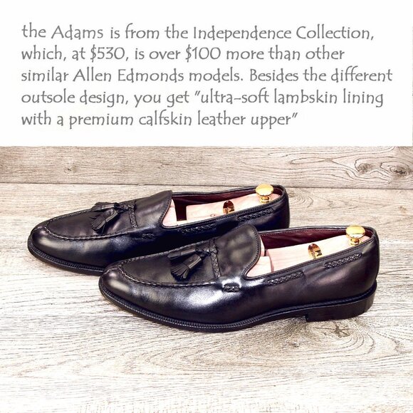 Allen Edmonds ADAMS Independence Collection 13 B Narrow * add $15 new Trees main image 13